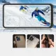 Clear 3in1 Case for Samsung Galaxy A73 Frame Cover Gel Black