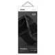 UNIQ pasek Straden Apple Watch Series 4/5/6/7/8/SE/SE2/Ultra 42/44/45mm. Leather Hybrid Strap czarny/black