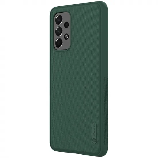 Nillkin Super Frosted Shield Pro durable case cover for Samsung Galaxy A73 green
