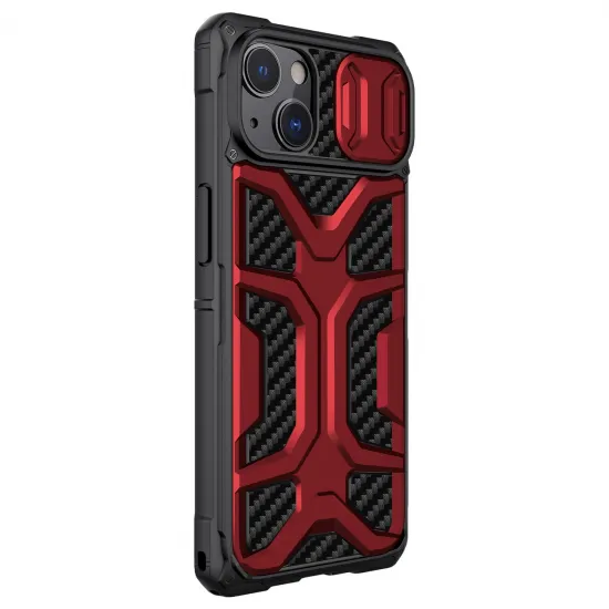 Nillkin Adventruer Case case for iPhone 13 armored cover with camera cover red