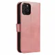 Magnet Case Elegant case cover flip cover with stand function for Xiaomi Redmi Note 11S / Note 11 pink
