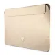 Guess Saffiano Triangle Logo case for a 14&quot; laptop - beige