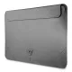 Guess Saffiano Triangle Logo case for a 16&quot; laptop - silver