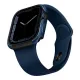 UNIQ etui Valencia Apple Watch Series 4/5/6/7/8/SE 45/44mm. niebieski/blue