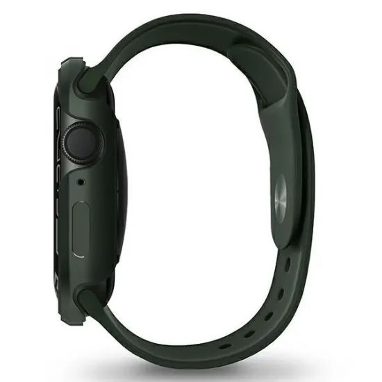 UNIQ etui Valencia Apple Watch Series 4/5/6/7/8/SE 45/44mm. zielony/green