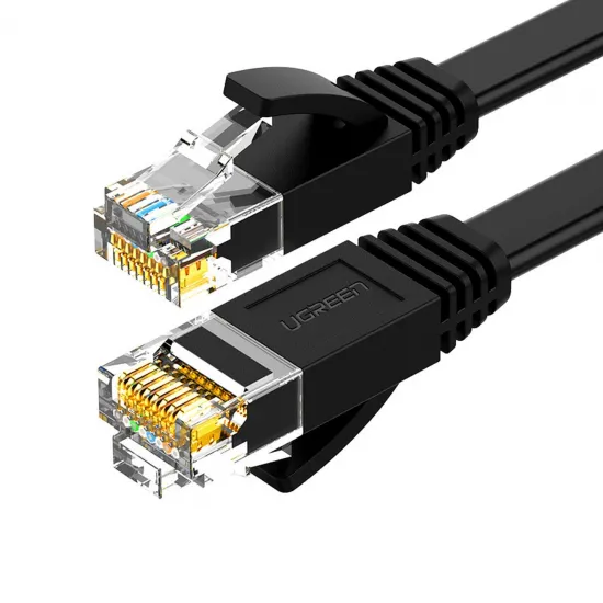 Ugreen flat LAN Ethernet Cat. 6 8m black (NW102)
