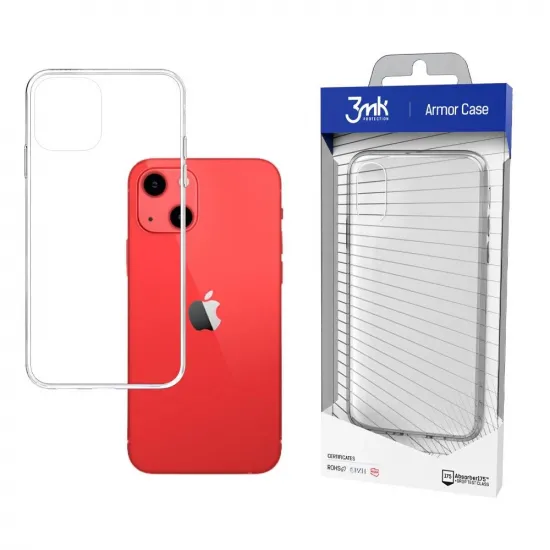 Case for iPhone 13 mini from the 3mk Armor Case series - transparent