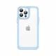 Outer Space Case für iPhone 13 Pro Max Hardcover mit Gelrahmen blau