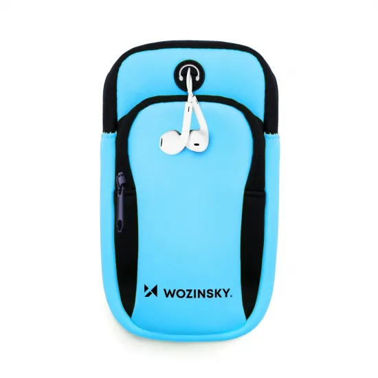 Wozinsky running phone armband blue (WABBL1)