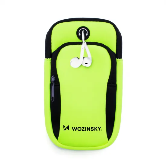 Wozinsky running phone armband green (WABGR1)