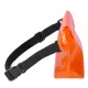 PVC waterproof pouch / waist bag - orange
