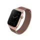 Uniq Case Dante Strap for Apple Watch 1/2/3/4/5/6/7/8/9/SE/SE2 38/40/41mm Stainless Steel Rose Gold/Rose Gold