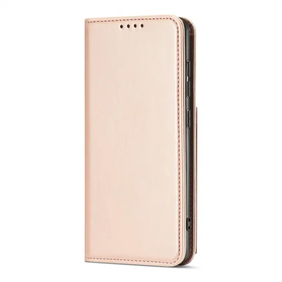 Magnet Card Case Case for Xiaomi Redmi Note 11 Pro Pouch Wallet Card Holder Pink