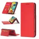 Magnet Card Case Case for Xiaomi Redmi Note 11 Pro Pouch Wallet Card Holder Card Stand Red