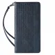 Magnet Strap Case für iPhone 13 Pro Pouch Wallet + Mini Lanyard Pendant Blau