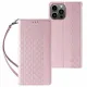 Magnet Strap Case Case for iPhone 13 Pro Max Pouch Wallet + Mini Lanyard Pendant Pink
