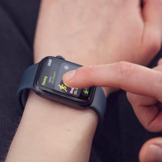 Wozinsky Watch Glass Hybrid Glass for Apple Watch 6 44mm / Watch 5 44mm / Watch 4 44mm / Watch SE 44mm Black
