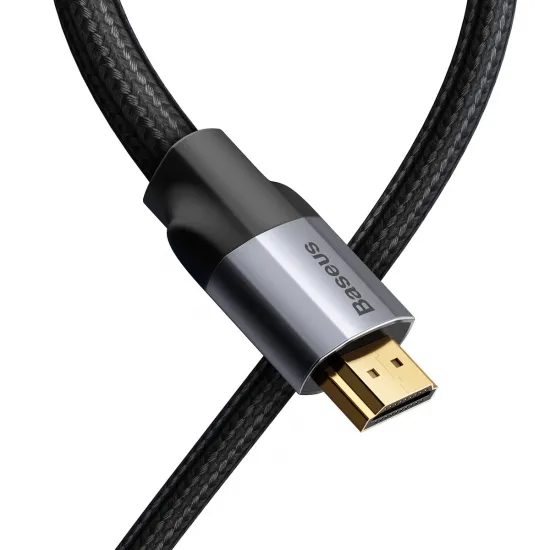 Baseus Enjoyment adapter cable HDMI cable 4K60Hz 0.75m dark gray