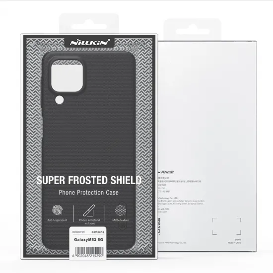 Nillkin Super Frosted Shield Pro robuste Schutzhülle für Samsung Galaxy M53 5G schwarz