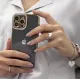 Fashion Case Cover for Xiaomi Redmi Note 11 Pro Gold Frame Gel Cover Black