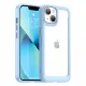 Outer Space Case iPhone 14 Plus hard cover with gel frame blue