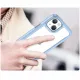 Outer Space Case iPhone 14 Plus hard cover with gel frame blue