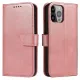 Magnet Case case for iPhone 14 Pro Max flip cover wallet stand pink