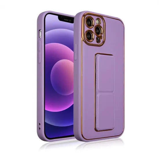 New Kickstand Case case for iPhone 13 with stand purple