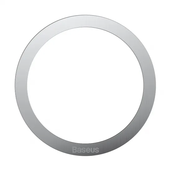 Baseus Halo Series magnetic ring (2 pcs/package) silver (PCCH000012)