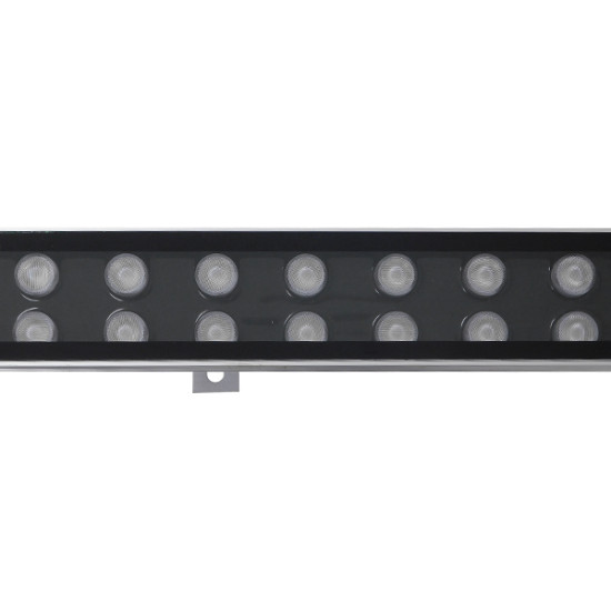 LED Wall Washer Αρχιτεκτονικού Φωτισμού 100cm GENIUS 48W CREE 24v 5760lm Δέσμης 10-30° Μοιρών Αδιάβροχο IP66 Μπλε GloboStar 05112