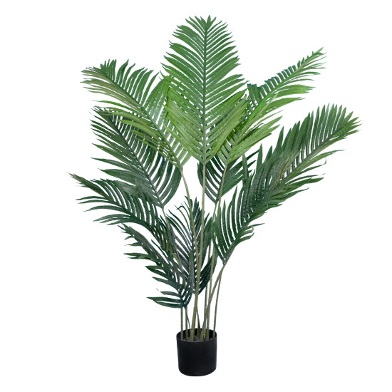 GloboStar® Artificial Garden ARECA PALM TREE 20009 - Τεχνητό Διακοσμητικό Φυτό Φοινικόδεντρο Αρέκα Υ160cm