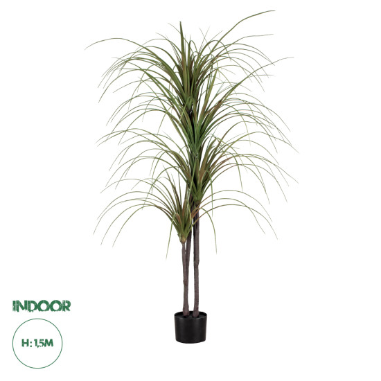 GloboStar® Artificial Garden DRAGON BLOOD TREE 20015 - Τεχνητό Διακοσμητικό Φυτό Δράκαινα Υ150cm