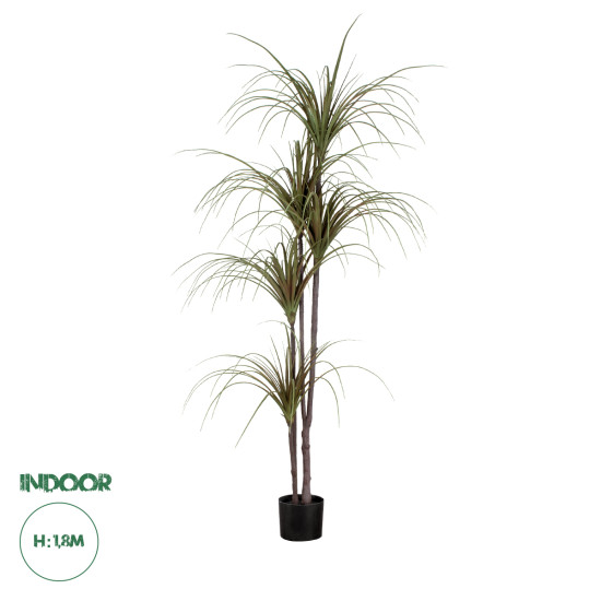 GloboStar® Artificial Garden DRAGON BLOOD TREE 20016 - Τεχνητό Διακοσμητικό Φυτό Δράκαινα Υ180cm