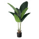 GloboStar® Artificial Garden STRELITZIA 20025 Τεχνητό Διακοσμητικό Φυτό  Στρελίτσια - Πουλί του Παραδείσου Υ120cm