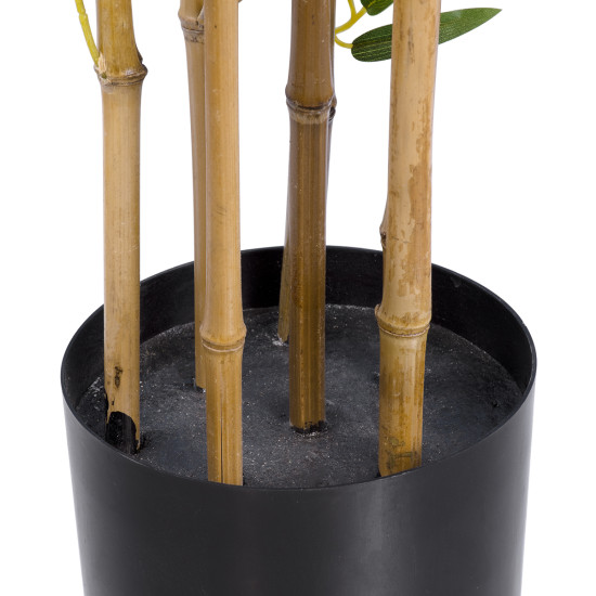 GloboStar® Artificial Garden BAMBOO 20034 Τεχνητό Διακοσμητικό Φυτό Μπαμπού Υ130cm