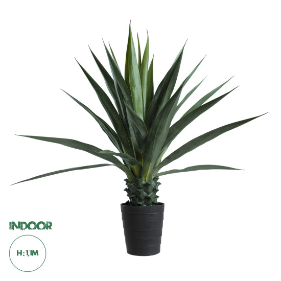 GloboStar® Artificial Garden SISAL AGAVE 20078 Τεχνητό Διακοσμητικό Φυτό Αγαύη Υ110cm