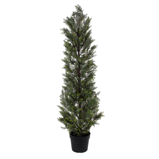 GloboStar® Artificial Garden LEMON CYPRESS 20153 Τεχνητό Διακοσμητικό Φυτό Λεμονόκυπάρισσο Υ180cm