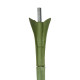 GloboStar® Artificial Garden ARECA PALM LEAF 20182 Τεχνητό Διακοσμητικό Φύλο Φοινικόδεντρου Αρέκα Π95 x Υ280cm