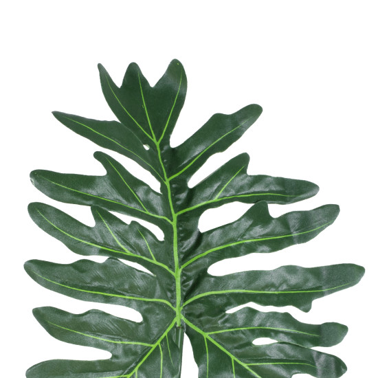 GloboStar® Artificial Garden TARO LEAF 20221 Τεχνητό Διακοσμητικό Φύλο Κολοκασίας Π24 x Υ84cm