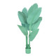 GloboStar® Artificial Garden TURQUOISE STRELITZIA 20368 Τεχνητό Διακοσμητικό Φυτό Τιρκουάζ Στερλίτσια Υ120cm