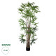 GloboStar® Artificial Garden BROADLEAF LADY PALM TREE 20384 Τεχνητό Διακοσμητικό Φυτό Πλατύφυλλος Φοίνικας Μπαμπού Υ300cm