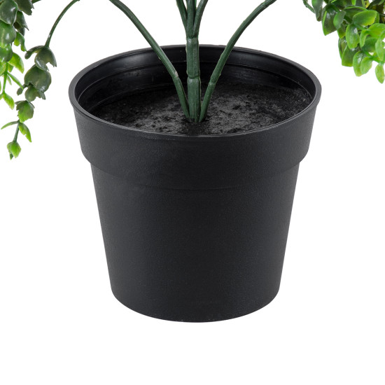 GloboStar® Artificial Garden EUCALYPTUS 20392 Τεχνητό Διακοσμητικό Φυτό Ευκάλυπτος Υ30cm