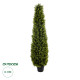 GloboStar® Artificial Garden CYPRESSUS SEMPERVIRENS 20394 Τεχνητό Διακοσμητικό Φυτό Μεσογειακό Κυπαρίσσι Υ120cm