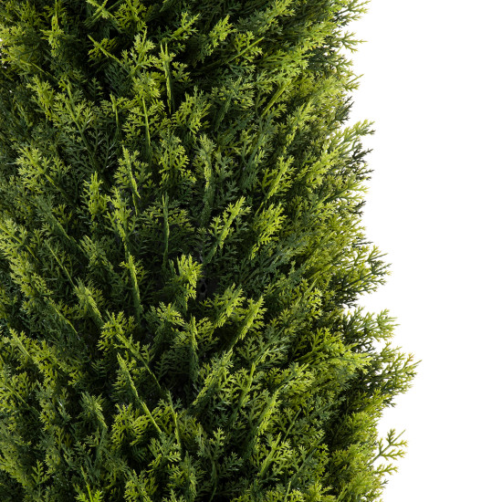 GloboStar® Artificial Garden CYPRESSUS SEMPERVIRENS 20395 Τεχνητό Διακοσμητικό Φυτό Μεσογειακό Κυπαρίσσι Υ150cm