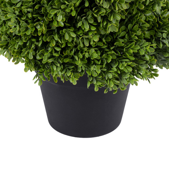 GloboStar® Artificial Garden BUXUS SPIRAL 20402 Τεχνητό Διακοσμητικό Φυτό Σπιράλ Πυξός Υ150cm