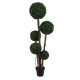 GloboStar® Artificial Garden BUXUS 20403 Τεχνητό Διακοσμητικό Φυτό Πυξός Υ150cm