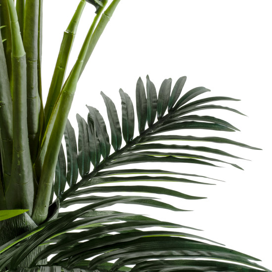 GloboStar® Artificial Garden ARECA PALM TREE 20421 Τεχνητό Διακοσμητικό Φυτό Φοινικόδεντρο Αρέκα Υ260cm