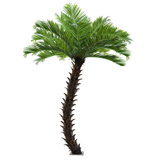 GloboStar® Artificial Garden PHOENIX ROEBELENII PALM TREE 20596 Τεχνητό Διακοσμητικό Φυτό Φοινικόδεντρο Ρομπελίνι Εξωτερικού Χώρου IP68 UV Certified Protection Υ500cm