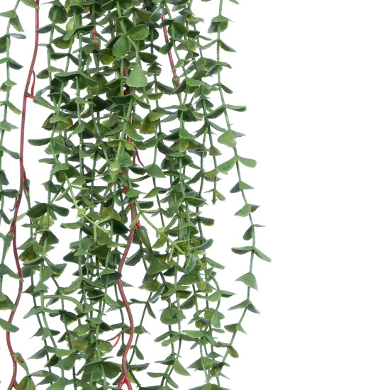 GloboStar® Artificial Garden EUCALYPTUS HANGING PLANT 20618 Τεχνητό Διακοσμητικό Κρεμαστό Φυτό Ευκάλυπτος Υ130cm