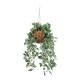 GloboStar® Artificial Garden GOLDEN BELL WILLOW HANGING PLANT 20627 Τεχνητό Κρεμαστό Διακοσμητικό Φυτό Ιτίας  Y80cm